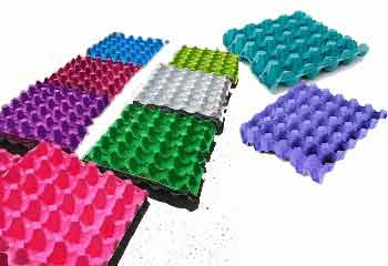 كراتين بيض مقاس 15 ملون